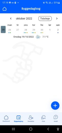 Se vejret direkte i appen